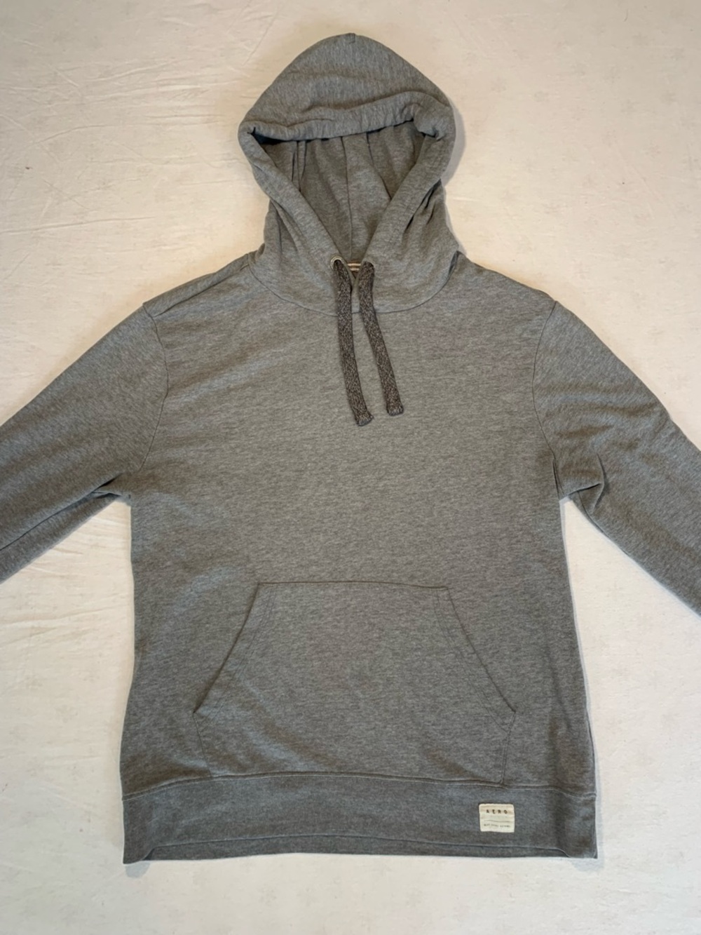 Aeropostale Heather Gray Pullover Hoodie